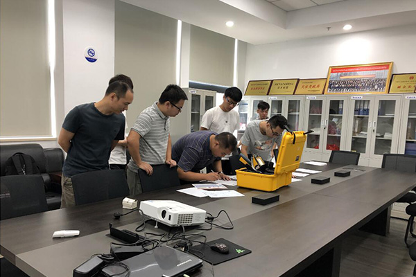 開(kāi)展手持式X射線熒光(guāng)光(guāng)譜儀現場(chǎng)培訓